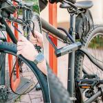 Via Velo Bike U-Lock with Cable, Heavy Duty Anti-Theft Bicycle U Locks with 8mm Braided Steel and 3 Keys, 4ft Length Security Cable for Bike, Scooter Mountain Road Bike