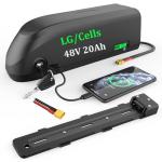 DICHOU 48V Ebike Battery Samsung50E Cell for Bafang and Other Bike Conversion Kit Rad Power Runner City - Lithium Ion Bike Batteriesfor 500W 750W 1500W-Wheel Kit Batteries