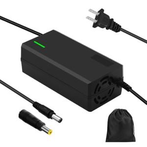 58.8V 3A Super Fast Charger for 52V Lithium Battery with Cooling System, 52V Charger for 52Volt Battery (DC5.5x2.1mm plug-3A)