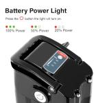 Yose Power UL 2271 48V 15.6Ah Silver Fish Ebike Battery for 100-1000W Motor Electric Bicycle Battery Replace for ECOTRIC Hammer Fat Tire FAT20850C Ebike Without Charger