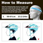 Favoto Bike Helmet for Adults – Lightweight Bicycle Helmet with Visor, MTB & Road Bike Helmet for Men and Women, CPSC Certified