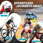 VATOSO 36V Lithium Ebike Battery with BMS, T-Plug to XT60 Connector, Compatible with 200W-600W Motors, for Electric Bikes, Scooters, ATVs, Electric Dirt Bikes, Solar Storage (36V 8AH(100W-600W))