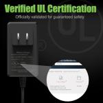 29.4V Compact Electric Scooter & Hoverboard Charger, UL Certified Safe, Powerful & Small, 3 Connectors for Razor GOTRAX Jetson Etc. Brand's E-Scooter, Hover Boards, Ebikes 25.2V/25.6V/25.9V Battery