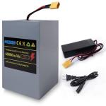 MFAOSHI 72V 60Ah Lithium Ebike Battery | 0-3500W Motor,XT90 Connector & LED Indicator | Includes 2A Charger for E-Bikes, E-Motos & Scooters