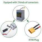 MFAOSHI 72V 60Ah Lithium Ebike Battery | 0-3500W Motor,XT90 Connector & LED Indicator | Includes 2A Charger for E-Bikes, E-Motos & Scooters