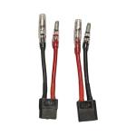 ElectricAllWheel Universal Dual Battery Discharge Balancer Kit (40A)(Bullet, T-Plug, XT60) for 500W and 750W E-Bike (Max Current 40Amp) (40A), black