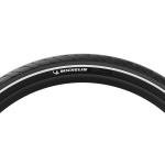 Michelin City Street 27.5" x 2.20" Wire Clincher Bicycle Tire with MAGI-X Compound, Reinforced City Shield Puncture Protection, Suitable for E-Bikes and Commuter Cycles
