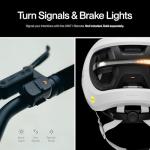 UNIT 1 Aura Hybrid Smart Bike Helmet for Adults | Urban & Road | MIPS Safety | LED Front & Rear Lights | Turn & Brake Light Compatible | Crash Alert | E-Bike Certified | Lightweight & Ventilated