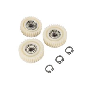 E Bike Motor Gear 47.3x13mm Oblique Planetary Gear 35 Teeth Helical Gears with 7.94mm Bearings Electric Bike Nylon Gear Compatible with E-Bike Hub Motor Parts