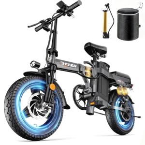 DTTZH A12 Foldable Ebike for Adults, 2000W Folding Electric Bike 40MPH, 52V 25Ah Folding Ebikes, 80 Mlies Long Range Adult Electric Bicycles, UL2849 Certified E Bike (Gray)
