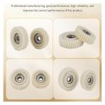 E Bike Motor Gear 47.3x13mm Oblique Planetary Gear 35 Teeth Helical Gears with 7.94mm Bearings Electric Bike Nylon Gear Compatible with E-Bike Hub Motor Parts