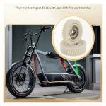 E Bike Motor Gear 47.3x13mm Oblique Planetary Gear 35 Teeth Helical Gears with 7.94mm Bearings Electric Bike Nylon Gear Compatible with E-Bike Hub Motor Parts