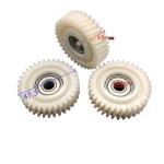 E Bike Motor Gear 47.3x13mm Oblique Planetary Gear 35 Teeth Helical Gears with 7.94mm Bearings Electric Bike Nylon Gear Compatible with E-Bike Hub Motor Parts