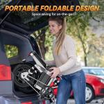 DTTZH A12 Foldable Ebike for Adults, 2000W Folding Electric Bike 40MPH, 52V 25Ah Folding Ebikes, 80 Mlies Long Range Adult Electric Bicycles, UL2849 Certified E Bike (Gray)