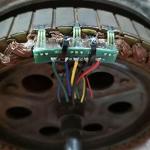 SaiDian 2Pcs E Bike Hall Sensor 2-Wheels Electric Vehicles Motor Hall Element Circuit Board 41F Motor Hall Plate Sensor 120 Degree with Wire