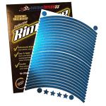 customTAYLOR33 (All Vehicles Special Edition Baby Blue High Intensity Grade Reflective Copyrighted Safety Rim Tapes (Must Select Your Rim Size), 20" (TIRE Size, for Bicycles/E-Bikes)