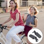 Reicyfang 1 Pair of Bike Foot Pegs, Aluminium Alloy Non-Slip Bike Rear Pedals,Mini Folding Bicycle Foot Pegs for Mountain, City, E-Bikes & Folding Bicycles