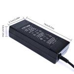 EVAPLUS UL Certified 54.6V 1.5A Fast Electric Bike Charger for 48V Ebike Battery - Replacement for Razor, Jetson, Voyage, Gotrax, Ninebot,Segway, Hiboy(5.5x2.5/2.1mm)