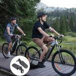 Reicyfang 1 Pair of Bike Foot Pegs, Aluminium Alloy Non-Slip Bike Rear Pedals,Mini Folding Bicycle Foot Pegs for Mountain, City, E-Bikes & Folding Bicycles