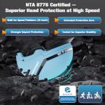 Shinmax Bike Helmet with Turn Signals, NTA Certified up to 45km/h, Bicycle Helmet for Men Women with USB Rechargeable Rear Light, Viser, Cycling Helmet for E-Bike & S-Pedelec,Scooter, Commuter, Adults