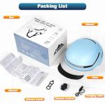 Shinmax Bike Helmet with Turn Signals, NTA Certified up to 45km/h, Bicycle Helmet for Men Women with USB Rechargeable Rear Light, Viser, Cycling Helmet for E-Bike & S-Pedelec,Scooter, Commuter, Adults