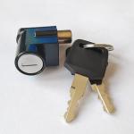 Universal Battery Box Lock for Electric Vehicles - Anti-Theft Metal Replacement Lock with 2 Keys, Fits E-Bike, Electrombile & Motorcycle