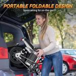 DTTZH A12 1000W Folding Ebikes for Adults, 28MPH Electric Bike Foldable, 14" Commuter Foldable Ebike, 750W Motor Folding Electric Bicycle, 48V 15Ah Battery UL 2849 Certified, 60 Miles Range (Black)