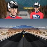 Shinmax Bike Helmet for Men Women, Bicycle Helmet with Detachable Magnetic Goggles for Adult Road Biking Mountain Cycling Helmet (BC-001)