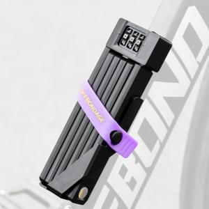 OFFBONDAGE Folding Bike Lock Combination with Mount Bracket Kit, 3-Digit Combo for Bicycles, Heavy Duty Anti-Theft, Anti-Cut Bicycle Lock for Electric Scooters