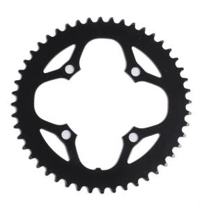 PROWHEEL Universal Bike Round Chainring,104mm BCD 42T/44T/46T/48T Steel Single Bike Chainring for 6 to 12 Speed MTB,E-Bike,Folding Bike,Road Bike,City Bike,BMX,Fat Bike,Cargo