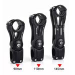 D Dymoece Bike Stem 0-70 Degree 31.8mm Bicycle Stem Extender Riser Adjustable for MTB Mountain Bike Road Bike BMX 90mm 110mm 145mm