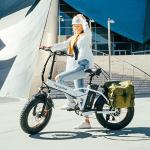 Heybike Mars Electric Bike Foldable 20" x 4.0 Fat Tire Electric Bicycle with 500W Motor(Peak 850W), 48V 12.5AH Removable Battery and Dual Shock Absorber for Adults