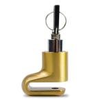 UP Security Disc Brake Lock for Motorcycle Accessories Heavy Duty Bike Bicycle Anti Theft Lock Compact Electric Scooter Ebike Powersports Wheel Hover Disc Locks (Yellow)