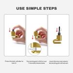 UP Security Disc Brake Lock for Motorcycle Accessories Heavy Duty Bike Bicycle Anti Theft Lock Compact Electric Scooter Ebike Powersports Wheel Hover Disc Locks (Yellow)