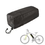 Ebike Battery Cover Waterproof,Outdoor E-bike Dirtproof Protective,Bag Elastic Bicycle Case Bikes Battery Storage Accessories Protection Covers,for Rain Hailong,Dolphin,Tiger Shark,Jumbo Shark(Black)