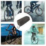 Ebike Battery Cover Waterproof,Outdoor E-bike Dirtproof Protective,Bag Elastic Bicycle Case Bikes Battery Storage Accessories Protection Covers,for Rain Hailong,Dolphin,Tiger Shark,Jumbo Shark(Black)