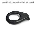 ALEOED 2 Pieces M10 Bicycle Hub Safety Washer, Front Rear Wheel Retaining Clip Hook for Mountain Road Bike MTB