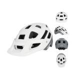 Mountain Bike Helmet for Adults & Youth, Adjustable Visor 22-Hole Air Cooling System Quick-Release Chin Rest Lightweight Comfortable Ergonomic Streamlined CPSC EN1078 Certified (23.2-24.0 in) White