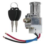 E-Bike Battery Lock Replacement Part with 2 keys, Charger Ignition On/Off Switch Cylinder Locks Bigger Head Type for Motorcycle Electric Bicycle Scooter Motorcycle ATV Universal Accessories Heavy Load