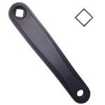 Alps2Ocean Universal Bike Crank Arm,152mm/160mm/165mm/170mm/175mm Left Crank Arm,Crank Arm Left Available in Diamond Hole and Square Hole for City Bike,Folding Bike,MTB,Ebike,Road Bike,Exercise Bike