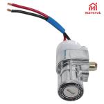 E-Bike Battery Lock Replacement Part with 2 keys, Charger Ignition On/Off Switch Cylinder Locks Bigger Head Type for Motorcycle Electric Bicycle Scooter Motorcycle ATV Universal Accessories Heavy Load