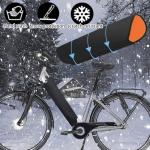 1P-Large Size EBike Battery Cover Waterproof, Bicycle Frame Battery Protector Cover - Neoprene Dustproof Battery Sleeve for Cold Weather, Extend Battery Life