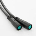 baluoqi 1T2 Y-Splitter Extension Wire with Julet Type 5pin Connector for Bike Headlight Cable in eBike Conversion Kits (5pin, 24" in Length)