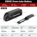 BAFANG G062 48V 750W Fat Tire Ebike Conversion Kit, Rear Wheel 20 × 4 Inch, 175 mm Hub Spacing, Compatible with Cassette Sprocket and Disc Brake