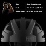 FEND One Foldable Bike Helmet - Adult Mens and Womens Bike Helmet - Collapsible by 50% of Original Size - Safety Certified for Bicycle Road Bike Scooter Cycling Commuter Helmet