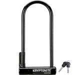 Kryptonite Keeper Bike U-Lock, Anti-Theft Security Bicycle U Lock, 12mm Steel Shackle with Mounting Bracket and Keys, High Security Lock for Bicycles Scooters