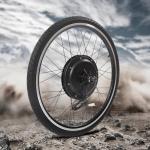 Electric Bike Conversion Kit, 48V 1000W 26" E-Bike Hub Motor Wheel Kit Rear Wheel Powerful Motor with Thumb Throttle and Pedal Assistant Sensor, E-Bike Hub Motor Conversion Kit for 26 Inch Bike