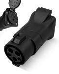BOQNZN J1772 to NEMA 5-15 Plug, EV Conversion Socket for E-Bike Scooter One Wheel