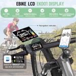 BAFANG 52V 1000W Mid Drive Kit - BBS-HD CAN Bus Motor Electric Bike Conversion Kit with EKD01 Display & 52V 20Ah Battery,Ebike Conversion Kit with 46T Chainwheel for Mountain Bike Road Bicycle