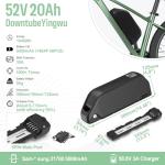 BAFANG 52V 1000W Mid Drive Kit - BBS-HD CAN Bus Motor Electric Bike Conversion Kit with EKD01 Display & 52V 20Ah Battery,Ebike Conversion Kit with 46T Chainwheel for Mountain Bike Road Bicycle